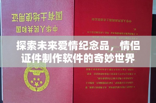 全国探索未来爱情纪念品，情侣证件制作软件的奇妙世界
