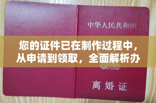 全国您的证件已在制作过程中，从申请到领取，全面解析办证流程