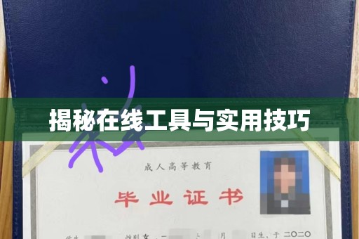 全国揭秘在线工具与实用技巧