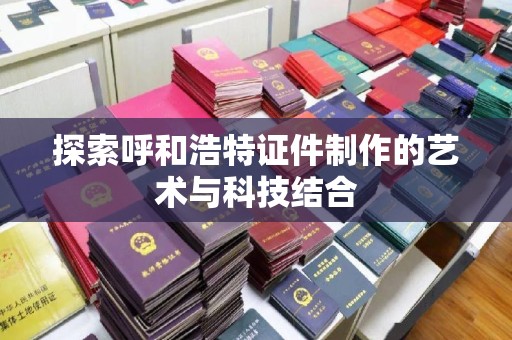 全国探索呼和浩特证件制作的艺术与科技结合
